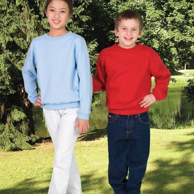 Kids Crew Neck Sweatshirt Thumbnail